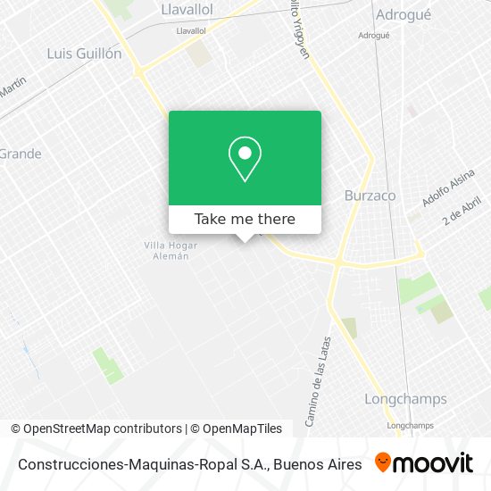 Construcciones-Maquinas-Ropal S.A. map