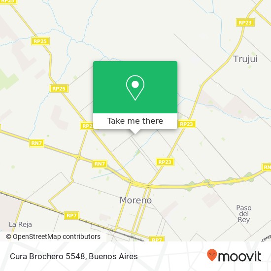 Cura Brochero 5548 map