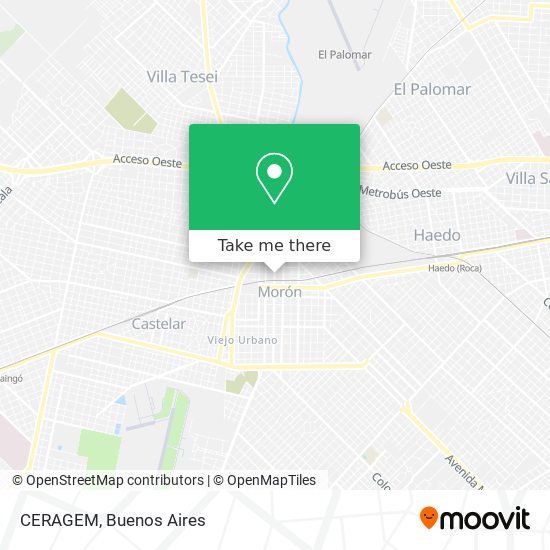 CERAGEM map