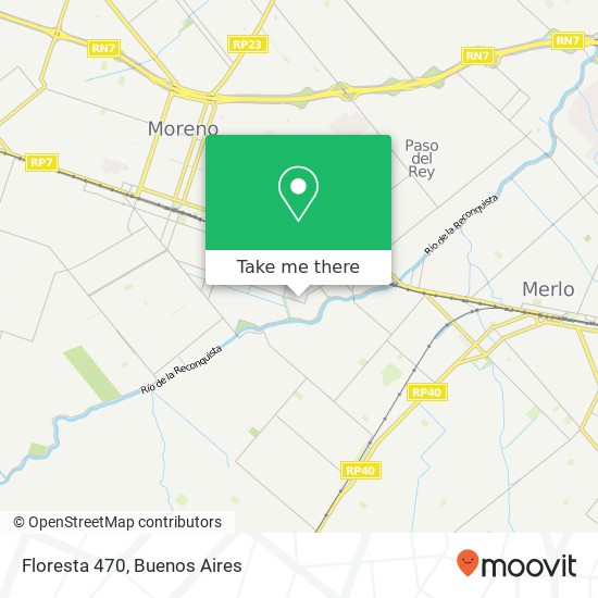 Floresta 470 map