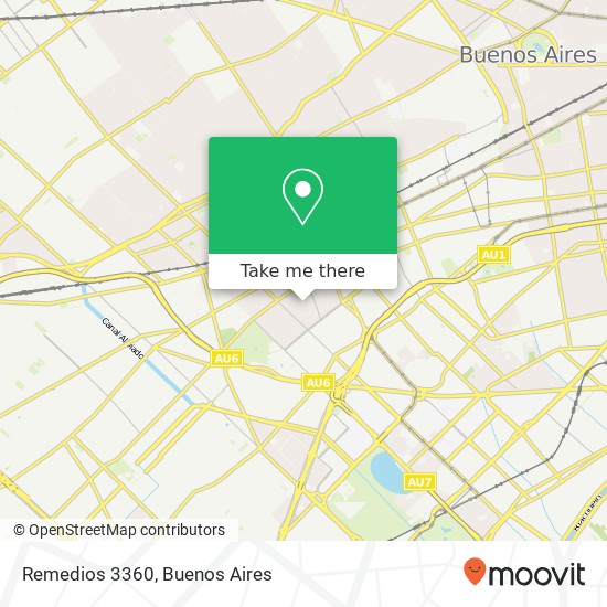 Remedios 3360 map