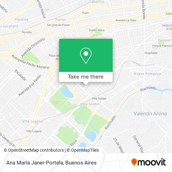 Ana María Janer-Portela map