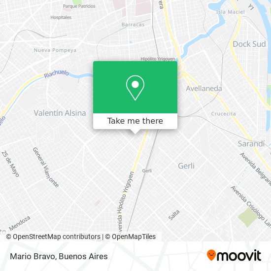 Mapa de Mario Bravo