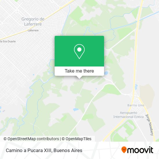 Mapa de Camino a Pucara XIII