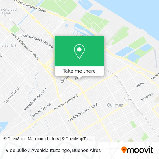 9 de Julio / Avenida Ituzaingó map