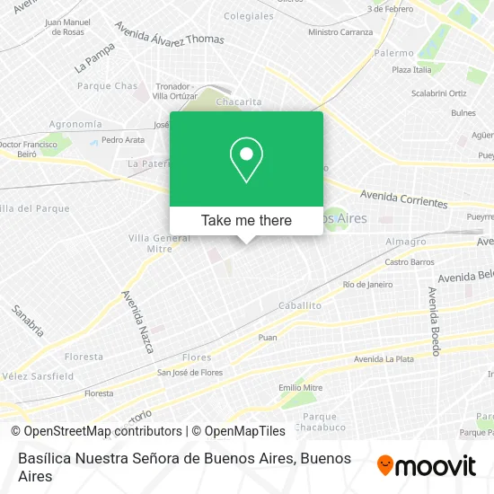 Basílica Nuestra Señora de Buenos Aires map