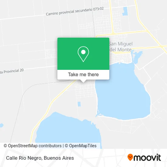 Mapa de Calle Río Negro
