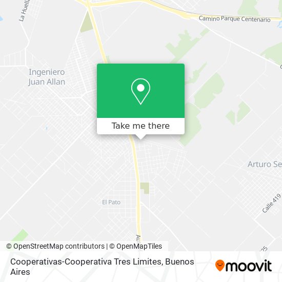 Cooperativas-Cooperativa Tres Limites map