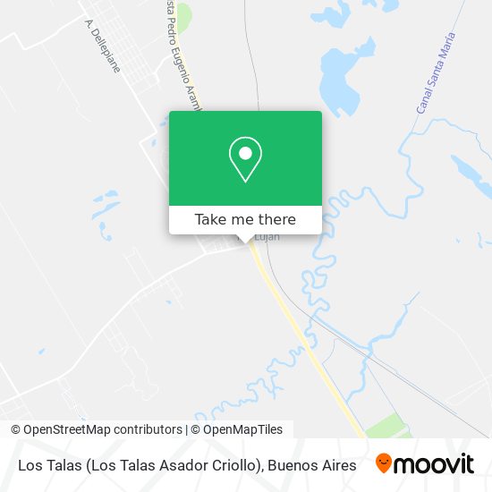 Los Talas (Los Talas Asador Criollo) map