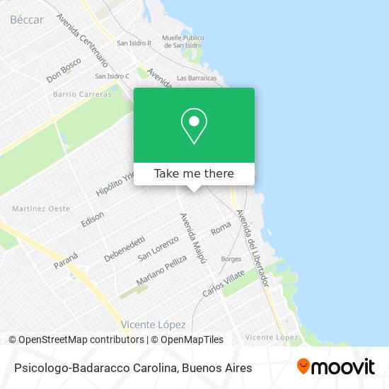 Mapa de Psicologo-Badaracco Carolina