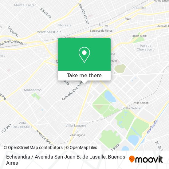 Echeandia / Avenida San Juan B. de Lasalle map