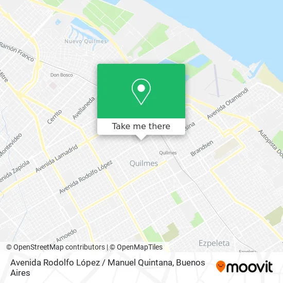 Mapa de Avenida Rodolfo López / Manuel Quintana
