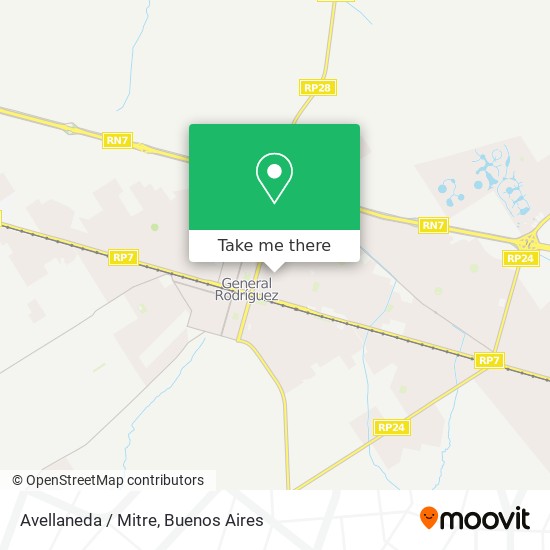 Avellaneda / Mitre map