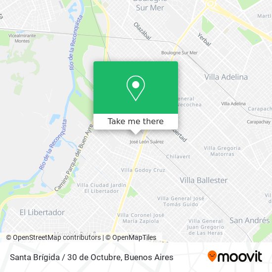 Santa Brígida / 30 de Octubre map