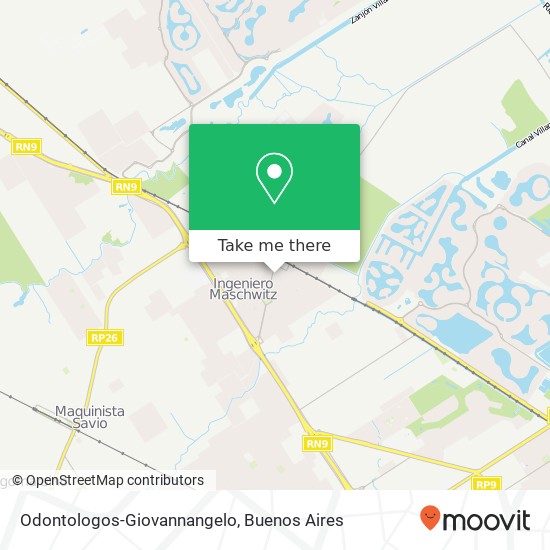 Mapa de Odontologos-Giovannangelo