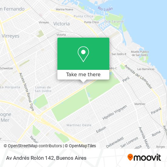 Mapa de Av Andrés Rolón 142