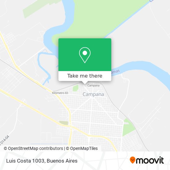 Mapa de Luis Costa 1003