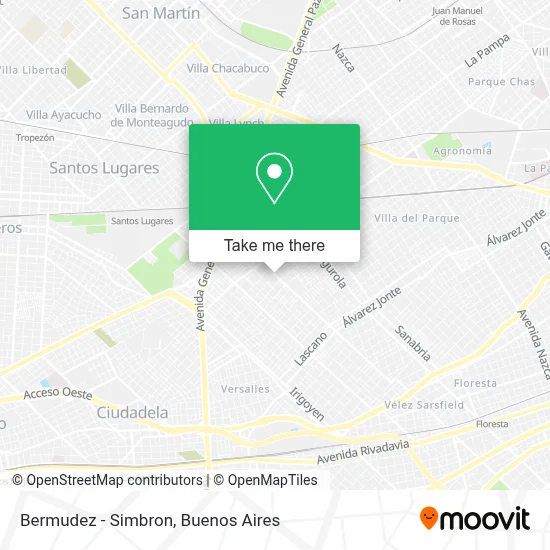 Bermudez - Simbron map