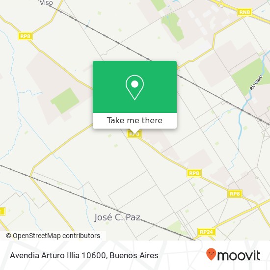 Mapa de Avendia Arturo Illia 10600