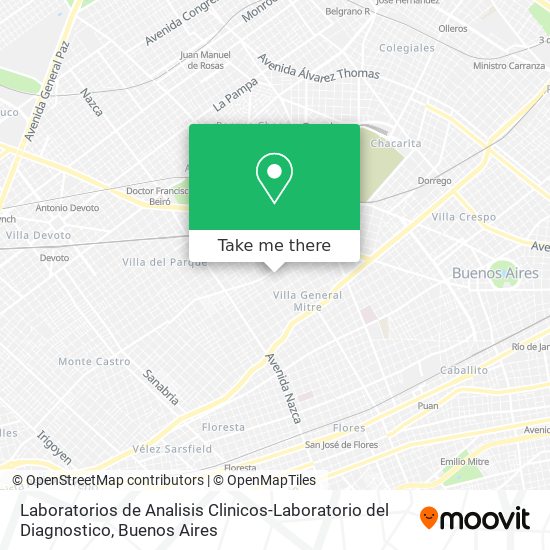 Laboratorios de Analisis Clinicos-Laboratorio del Diagnostico map