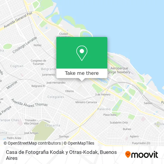 Mapa de Casa de Fotografia Kodak y Otras-Kodak