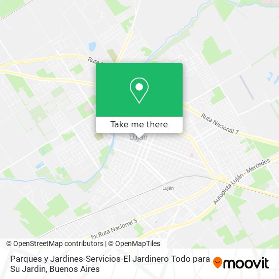 Parques y Jardines-Servicios-El Jardinero Todo para Su Jardin map