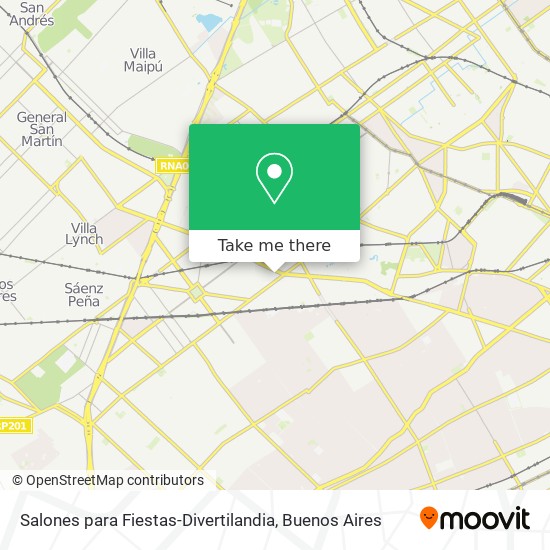 Salones para Fiestas-Divertilandia map