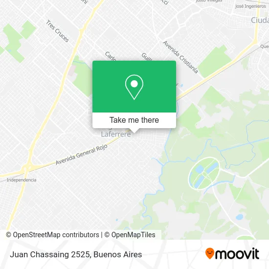 Juan Chassaing 2525 map