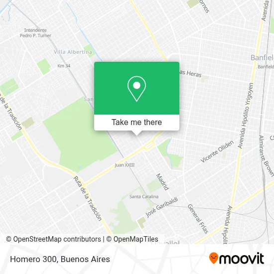 Homero 300 map