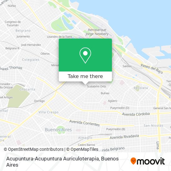 Acupuntura-Acupuntura Auriculoterapia map