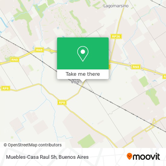 Mapa de Muebles-Casa Raul Sh