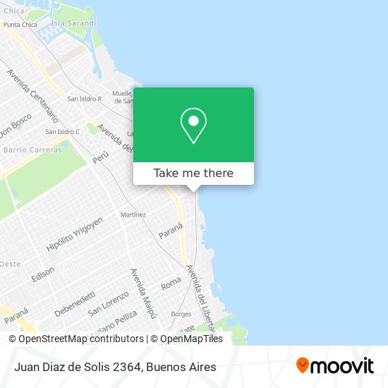 Mapa de Juan Diaz de Solis 2364
