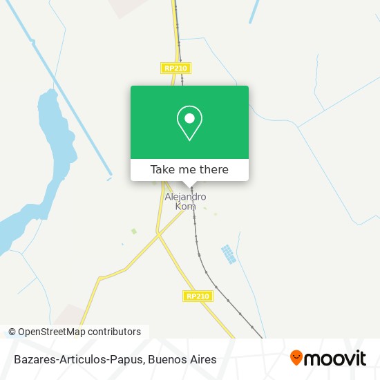 Bazares-Articulos-Papus map