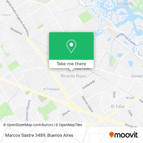 Marcos Sastre 3489 map