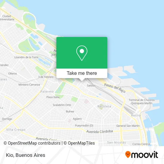 Mapa de Kio