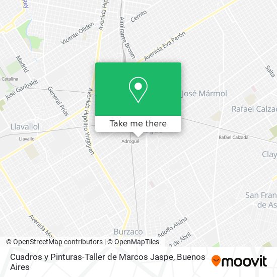 Cuadros y Pinturas-Taller de Marcos Jaspe map