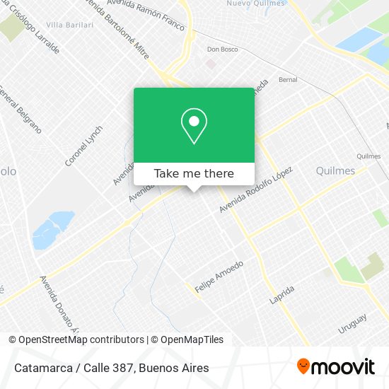 Mapa de Catamarca / Calle 387
