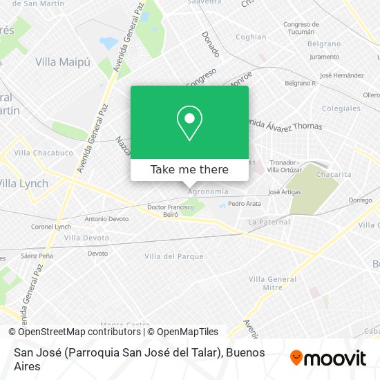 San José (Parroquia San José del Talar) map