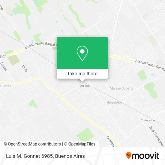 Mapa de Luis M. Gonnet 6985