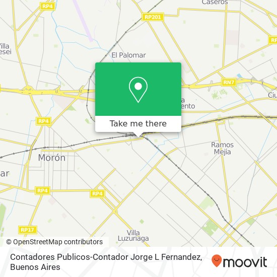 Contadores Publicos-Contador Jorge L Fernandez map