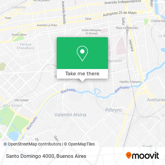 Santo Domingo 4000 map