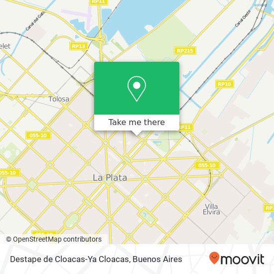 Destape de Cloacas-Ya Cloacas map