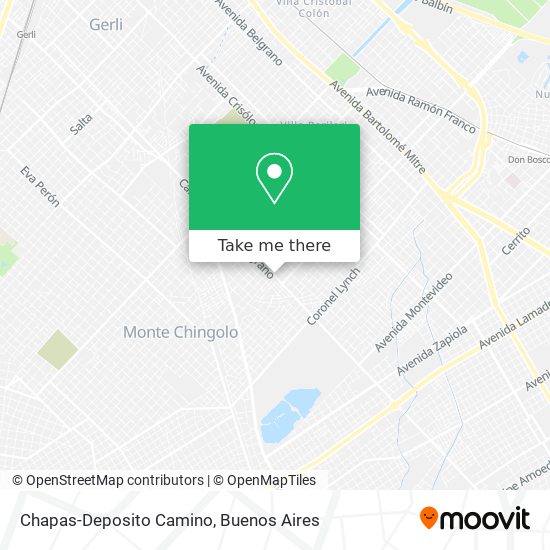 Mapa de Chapas-Deposito Camino