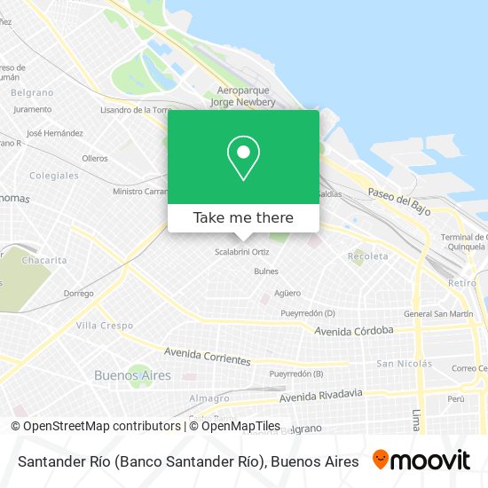 Santander Río (Banco Santander Río) map