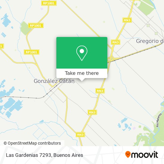 Las Gardenias 7293 map