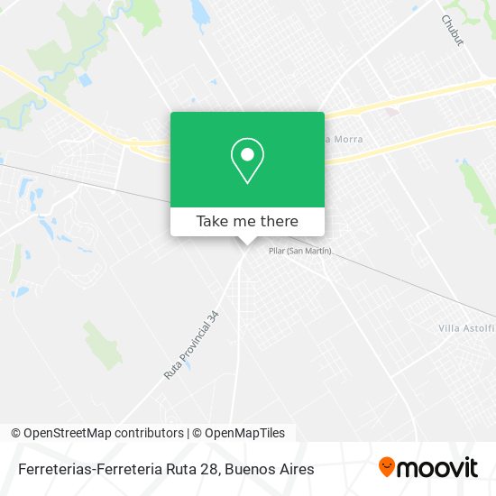 Mapa de Ferreterias-Ferreteria Ruta 28
