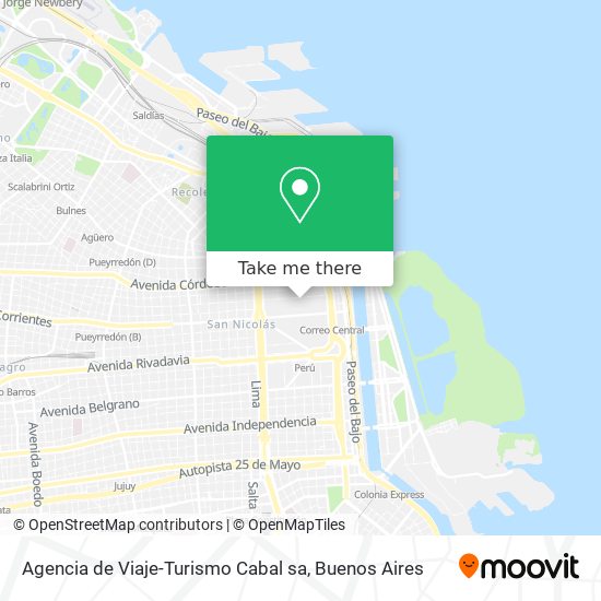 Agencia de Viaje-Turismo Cabal sa map