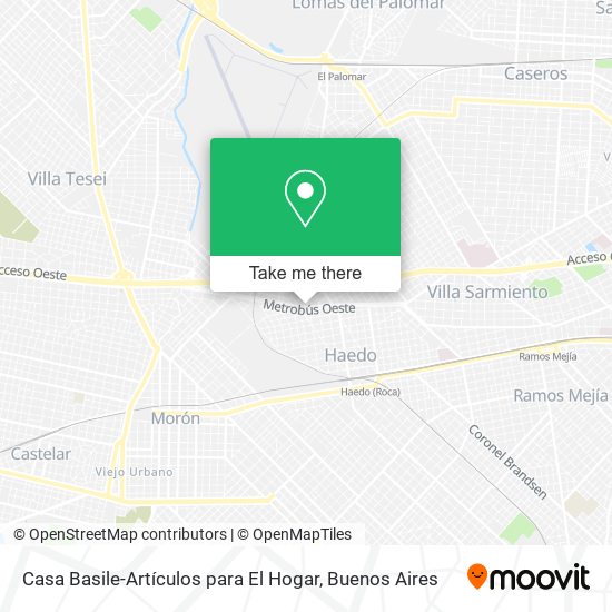 Casa Basile-Artículos para El Hogar map
