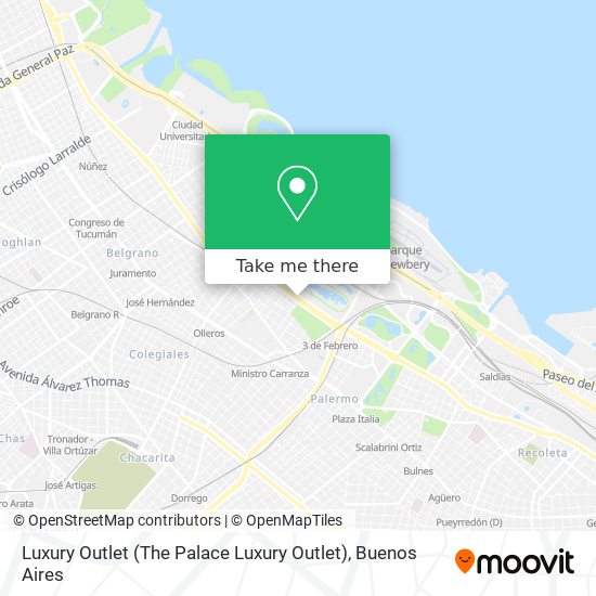 Luxury Outlet (The Palace Luxury Outlet) map