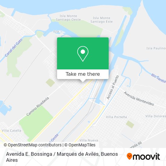 Avenida E. Bossinga / Marqués de Avilés map